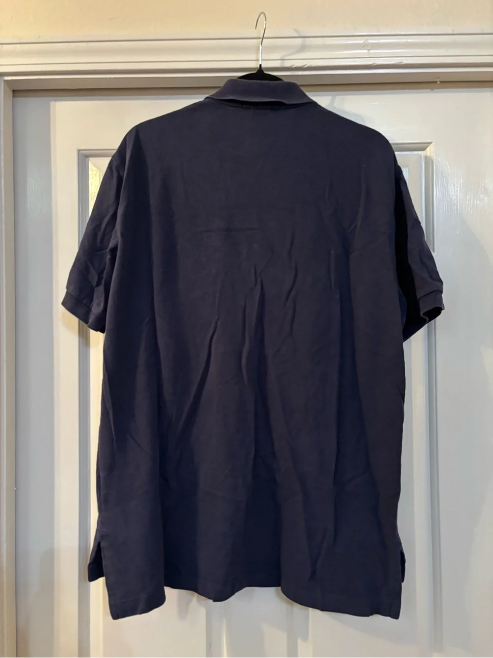 Polo by Ralph Lauren Navy Short Sleeve Polo with Red Pony